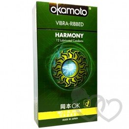 Okamoto Harmony prezervatyvai 12 vnt. | SafeSex