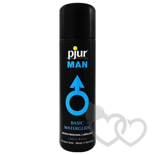 pjur MAN Basic Waterglide lubrikantas 250ml | SafeSex pjur MAN Basic Waterglide lubrikantas 250ml | SafeSex