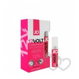 System JO 12VOLT Clitoral Stimulant serumai 2ml | SafeSex