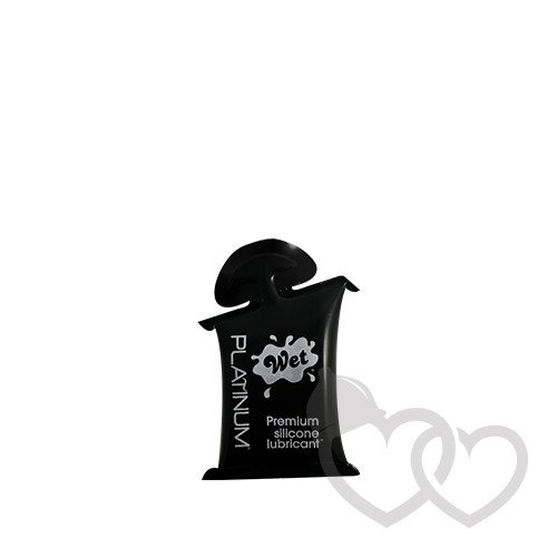 Wet Platinum populiarus silikoninis lubrikantas 10ml | SafeSex Wet Platinum populiarus silikoninis lubrikantas 10ml | SafeSex
