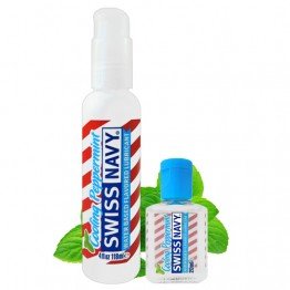 Swiss Navy Cooling Peppermint lubrikantas 118ml | SafeSex