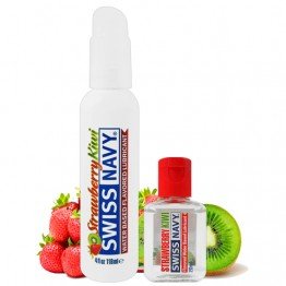 Swiss Navy Strawberry & Kiwi lubrikantas 118ml | SafeSex